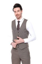 Dark Brown Men  Vest