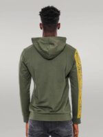 Dark-Green-Hooded-Slim-Fit-Sweatshirt-Wessi-3