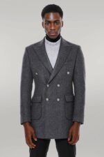 Dark-Grey-Metal-Buttoned-Double-Breasted-Long-Coat-Wessi-3