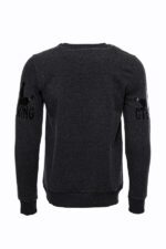Dark-Grey-Patterned-Slim-Fit-Sweatshirt-Wessi-2