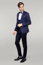 Detachable-Lapel-Navy-Blue-Men-Tuxedo-Wessi-1