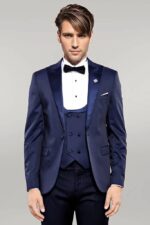 Detachable-Lapel-Navy-Blue-Men-Tuxedo-Wessi-3