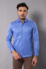 Dot-Patterned-Blue-Shirt-Wessi-Wessi-2