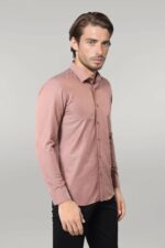 Dot-Patterned-Brown-Shirt-Wessi-Wessi-2