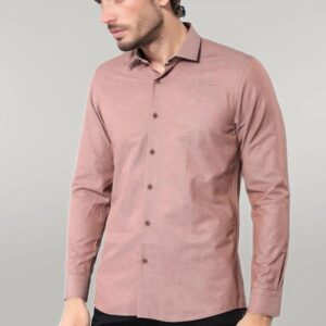 Dot Patterned Brown Shirt | Wessi - Wessi