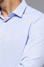 Dot-Patterned-Casual-Blue-Shirt-Wessi-Wessi-4