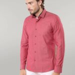 Dot-Patterned Pink Shirt | Wessi