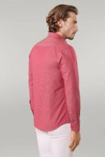 Dot-Patterned-Pink-Shirt-Wessi-3
