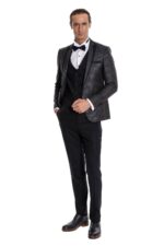 Dot-Patterned-Vested-Navy-Blue-Wedding-Suit-Wessi-Wessi-7