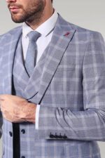 Double-Breasted-3-Pieces-Blue-Suit-Wessi-2