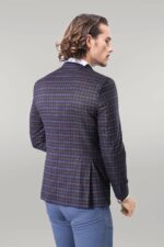 Double-Breasted-Plaid-Burgundy-Blazer-Wessi-3
