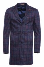 Double-Breasted-Plaid-Burgundy-Men-Coat-Wessi-5