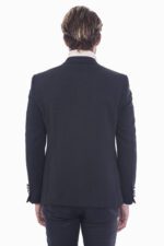 Double-Breasted-Slim-Fit-Black-Blazer-Wessi-2