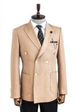 Double-Breasted-Slim-Fit-Cream-Men-Blazer-Wessi-4