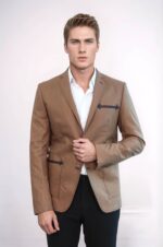 Double-Button-Mono-Lapel-Bag-Pocket-Cotton-Tan-Jacket-Wessi-2
