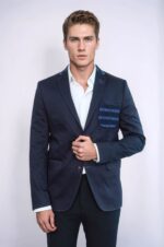 Double-Buttons-Knit-Collar-Mono-Lapel-Navy-Blue-Jacket-Wessi-3