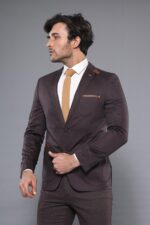 Double-Buttons-Mono-Lapel-Bag-Pocket-Brown-Jacket-Wessi-2