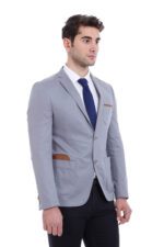 Double-Buttons-Mono-Lapel-Bag-Pocket-Grey-Jacket-Wessi-1