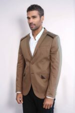 Double-Buttons-Mono-Lapel-Shoulder-Piece-Tan-Jacket-Wessi-2