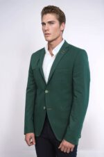 Double-Buttons-Shoulder-Piece-Mono-Lapel-Green-Jacket-Wessi-2