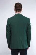 Double-Buttons-Shoulder-Piece-Mono-Lapel-Green-Jacket-Wessi-4