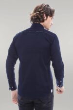 Emblemed-Long-Sleeve-Navy-Blue-Shirt-Wessi-2