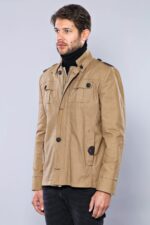 Epaulette-4-Pockets-Washed-Beige-Coat-Wessi-2