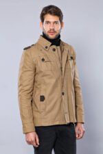 Epaulette-4-Pockets-Washed-Beige-Coat-Wessi-3