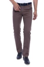 Flap Pockets Cotton Plain Men Pants