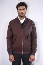 Flap-Pockets-Suede-Brown-Men-Bomber-Coat-Wessi-1