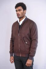 Flap-Pockets-Suede-Brown-Men-Bomber-Coat-Wessi-3