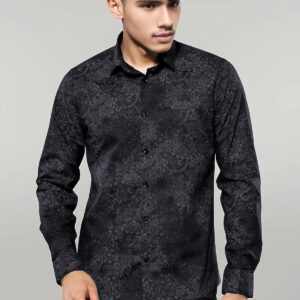 Floral Black Shirt | Wessi
