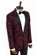 Floral-Patterned-Burgundy-Men-Dinner-Jacket-Wessi-4