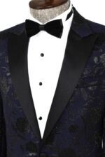 Floral-Patterned-Navy-Blue-Men-Dinner-Jacket-Wessi-1