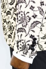 Floral-Patterned-Peak-Lapel-Cream-Men-Wedding-Blazer-Wessi-3