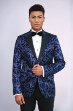 Floral-Patterned-Peak-Lapel-Navy-Blue-Men-Stage-Singer-Jacket-Wessi-3