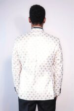 Floral-Patterned-Peak-Lapel-White-Men-Wedding-Tuxedo-Blazer-Wessi-4