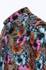 Floral-Patterned-Slim-Fit-Long-Sleeves-Multicolor-Men-Shirt-Wessi-1