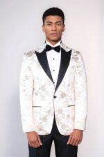 Floral-Patterned-White-Men-Tuxedo-Blazer-Wessi-1