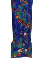 Floral-Slim-Fit-Long-Sleeve-Indigo-Men-Shirt-Wessi-4