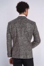 Flower-Embroidered-Pattern-Black-Men-Party-Blazer-Wessi-4