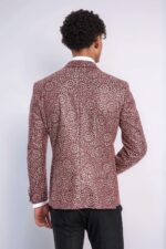 Flower-Embroidered-Pattern-Burgundy-Men-Tuxedo-Blazer-Wessi-5