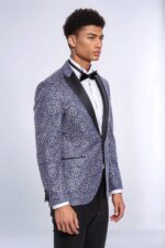 Flower-Embroidered-Pattern-Navy-Blue-Men-Party-Blazer-Wessi-2