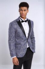 Flower-Embroidered-Pattern-Navy-Blue-Men-Party-Blazer-Wessi-3