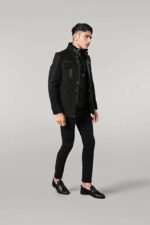 Fur-Collar-4-Pockets-Black-Men-Coat-Wessi-1