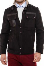 Fur-Collar-4-Pockets-Brown-Men-Coat-Wessi-1