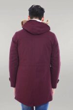 Fur-Hooded-Burgundy-Men-Coat-Wessi-3