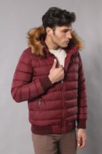Fur-Hooded-Burgundy-Men-Down-Coat-Wessi-1