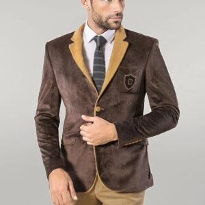 Furry Light Beige Blazer | Wessi