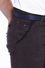 Gabardin-Dark-Brown-Men-Pants-Wessi-1